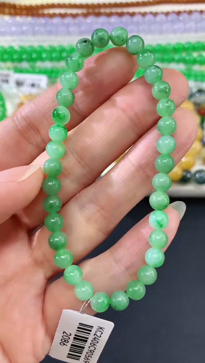 未镶嵌手串翡翠8|