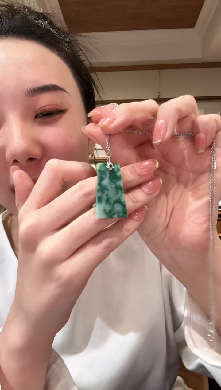 【闪购商品】翡翠颈饰未镶嵌国风