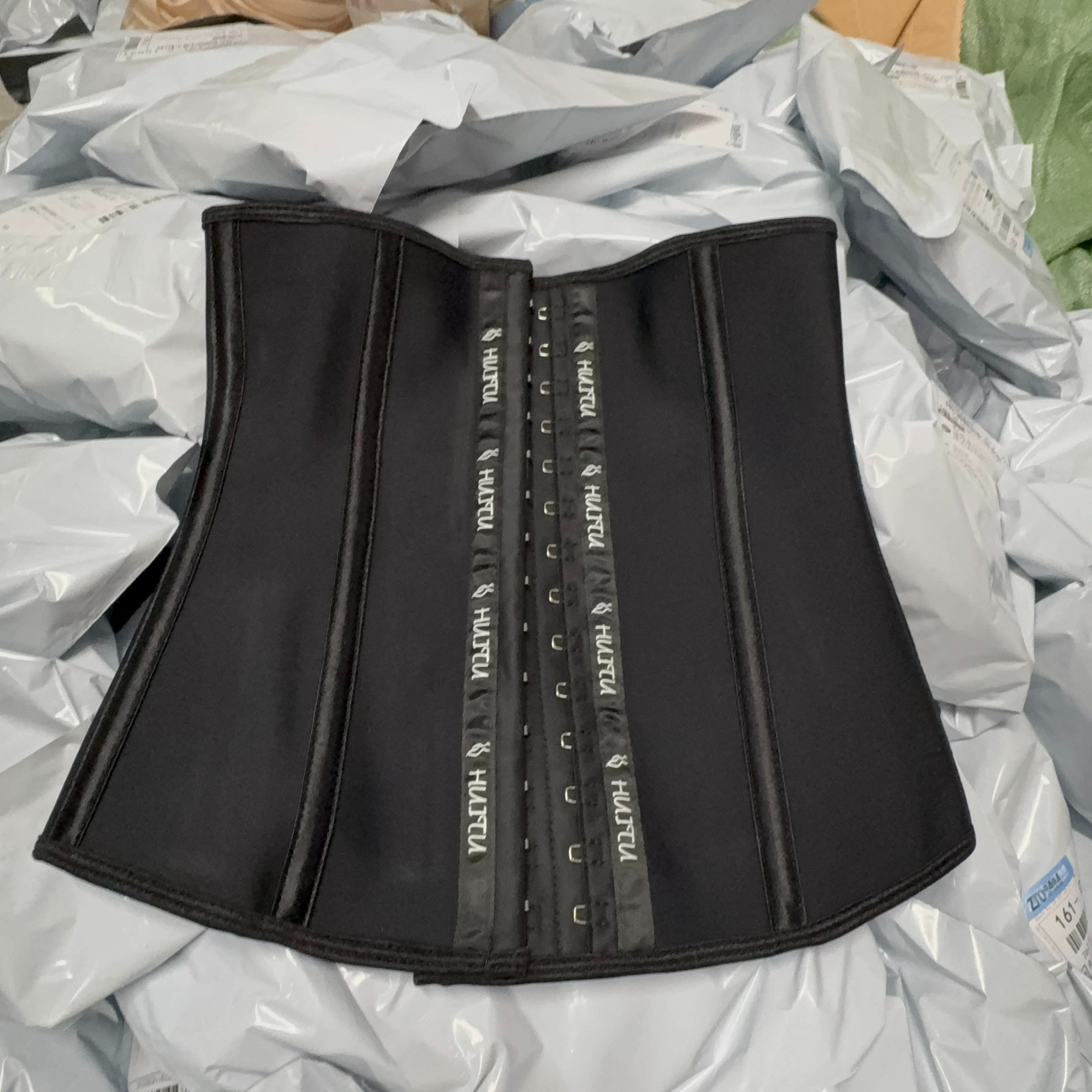 HUTU深处注氧网纱stg束腰产后收腹腰封护腰带