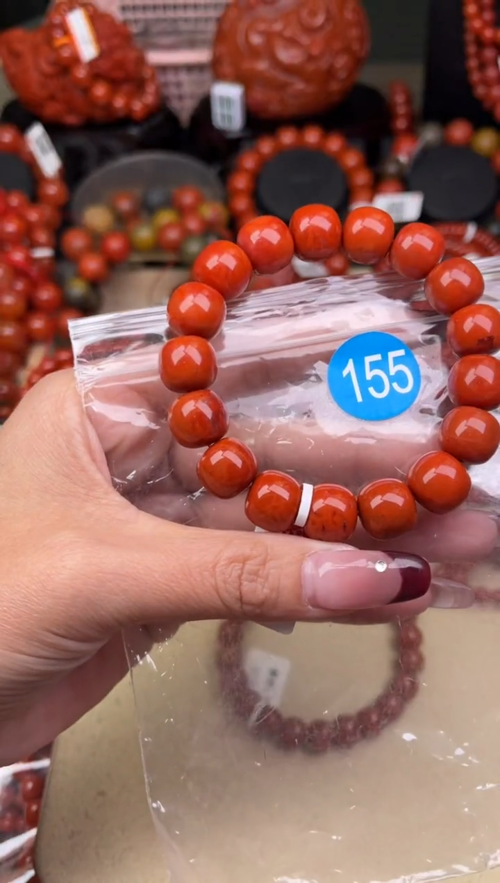 【闪购商品】南红玛瑙珠宝奇石未镶嵌155-12+