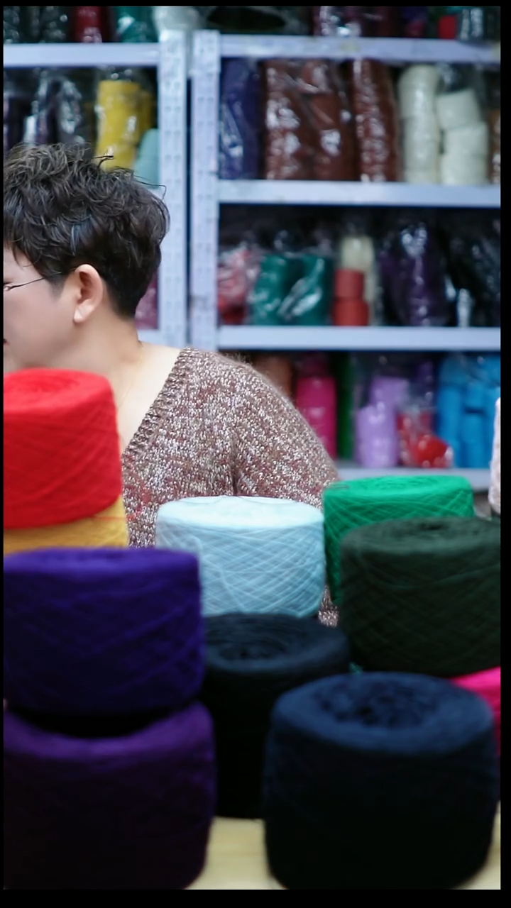 羊绒欢姐编织E176