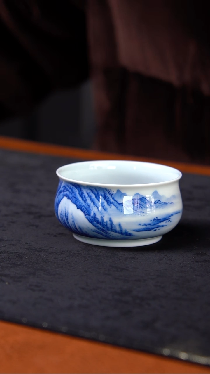 杯子陶景德镇纯手绘