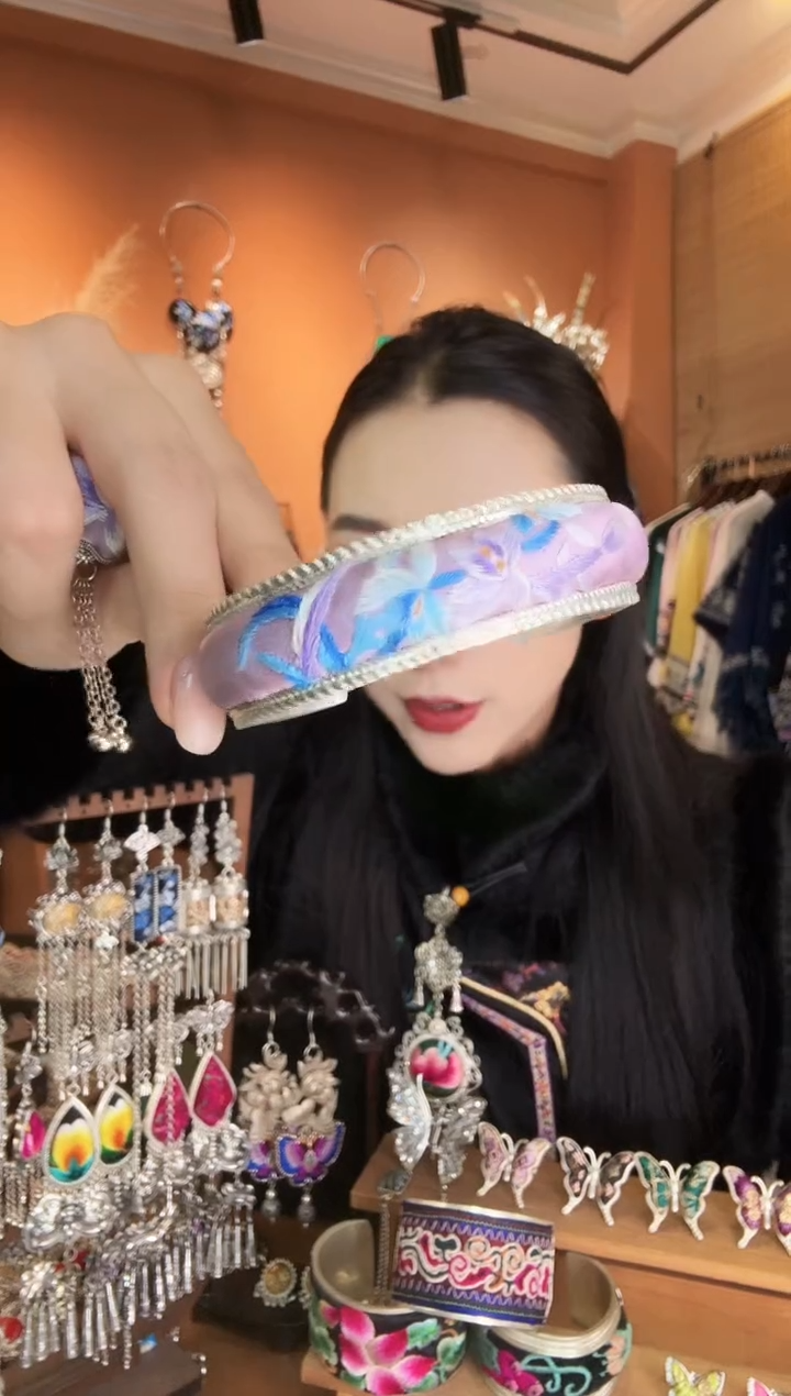 刺绣纯手工民族风手镯