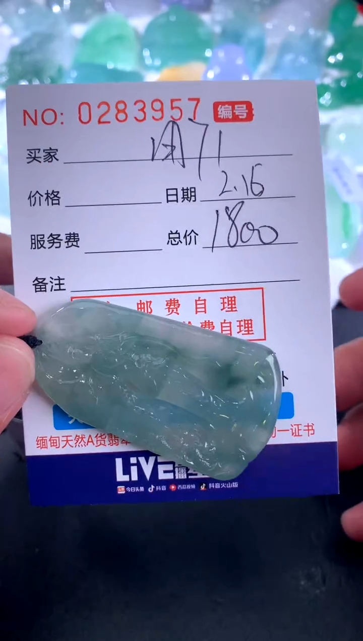 【闪购商品】翡翠颈饰未镶嵌 用