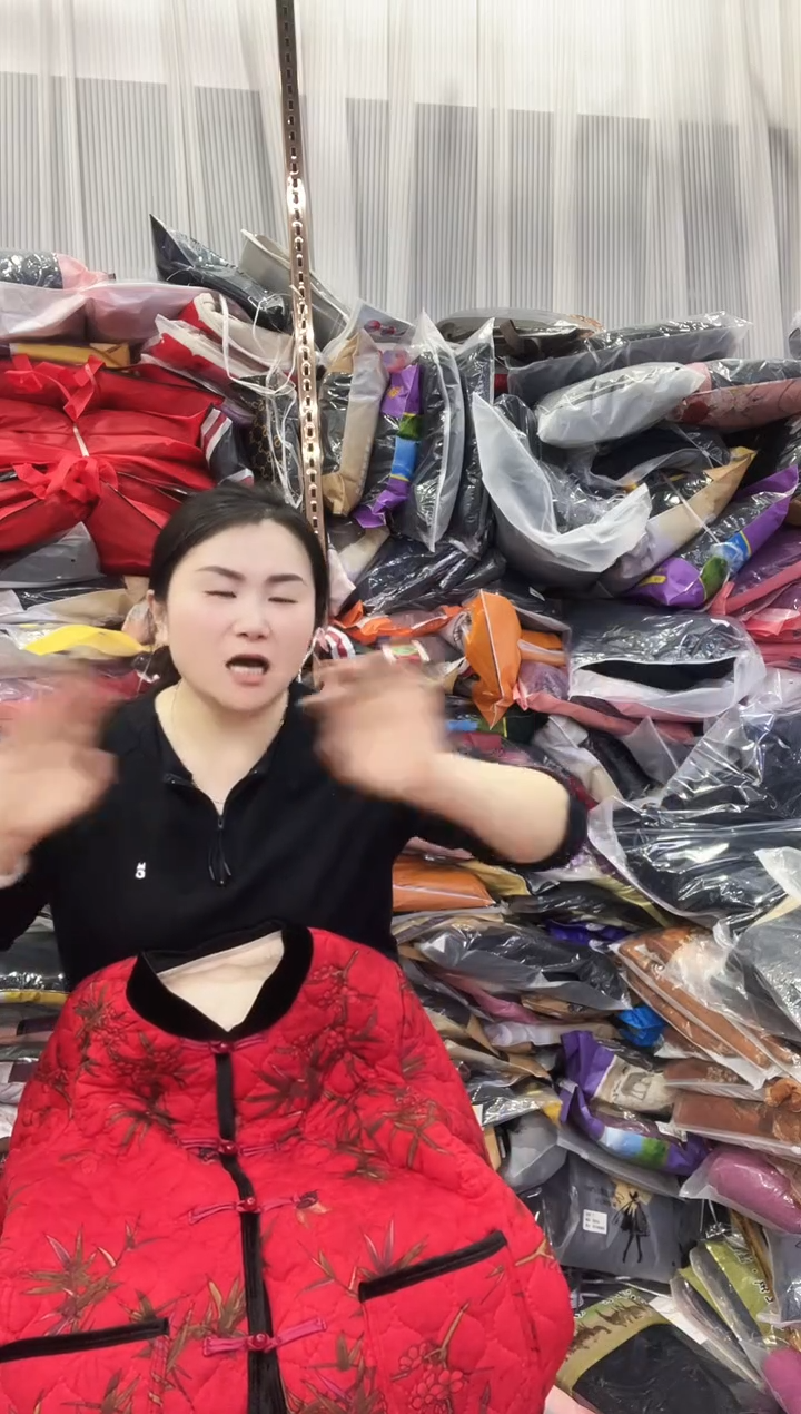 闪电购115 130以内国风女棉袄