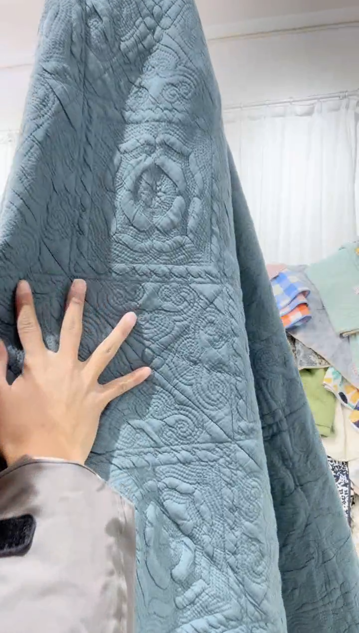 棉220*240纯棉床盖被套14号微瑕