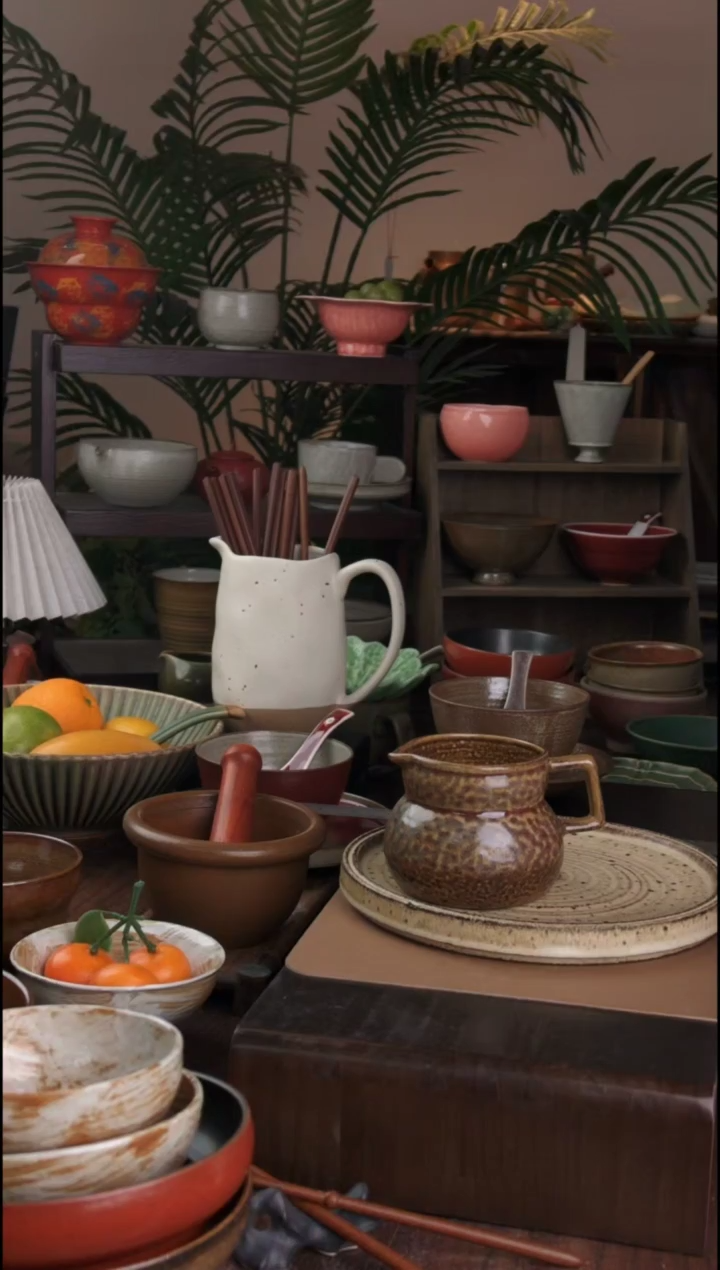碗景德镇手工高温餐具正品奶壶