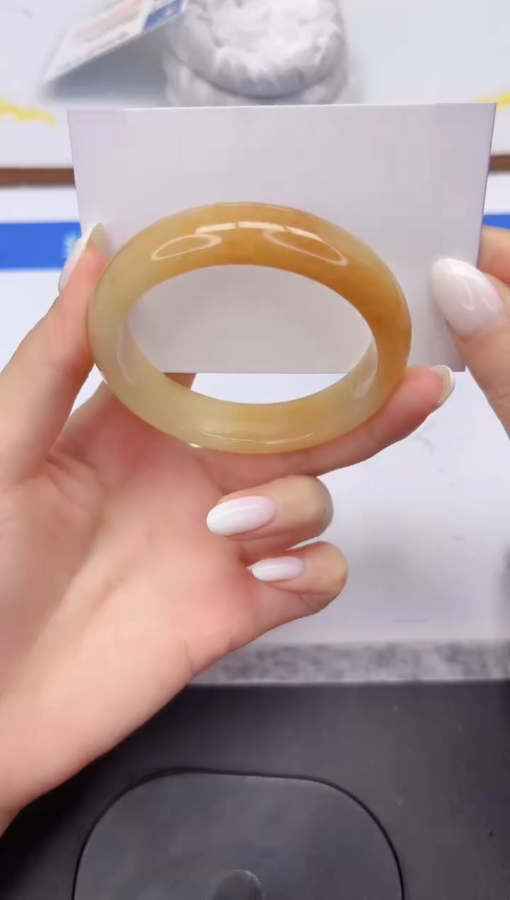 未镶嵌手镯石英质玉L4-55