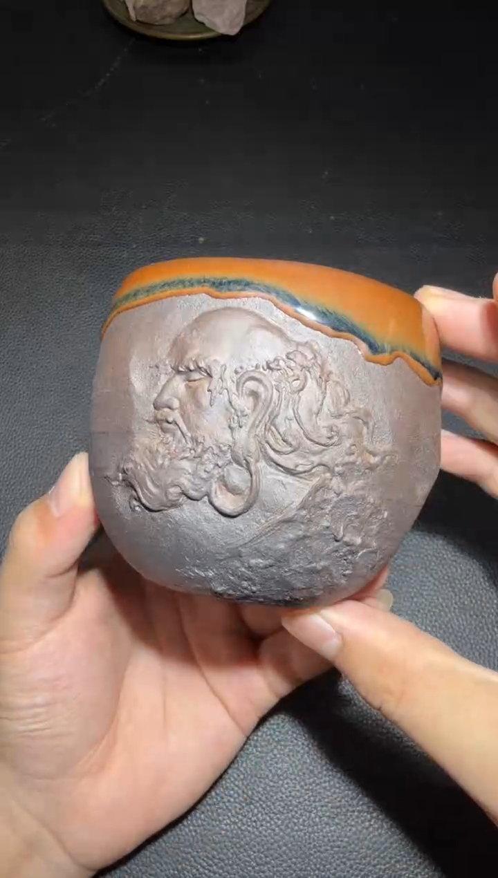 茶盏丁家相侧脸达摩2