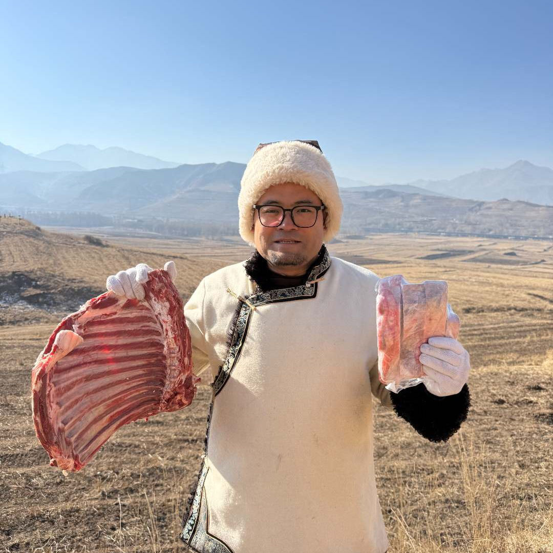 【妮卡专属】青藏高原羊排、羊腿、羊蝎子肉质鲜美青海发货包邮(2KG)
