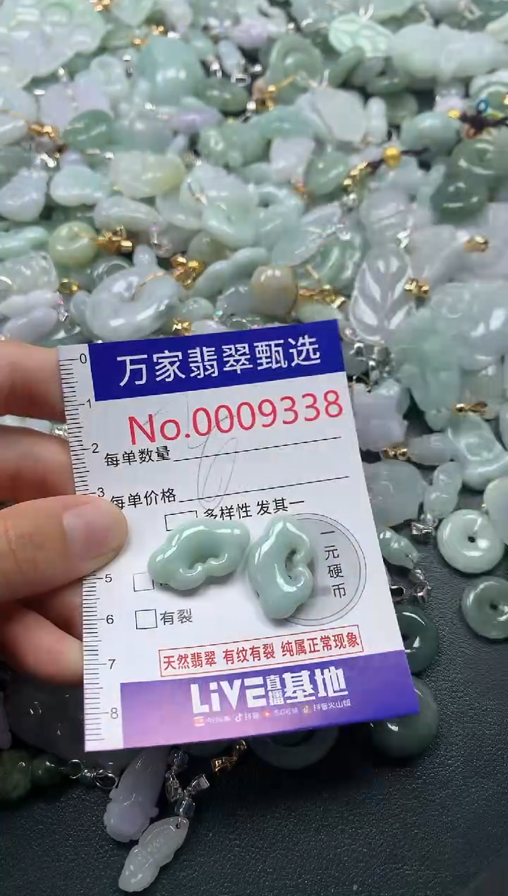 吊坠(不含链)未镶嵌翡翠9338