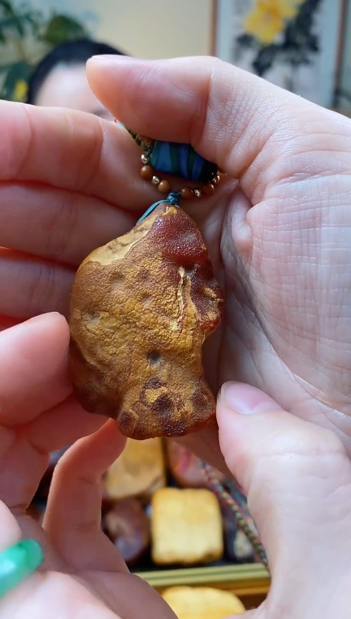 【闪购商品】琥珀颈饰未镶嵌吊坠