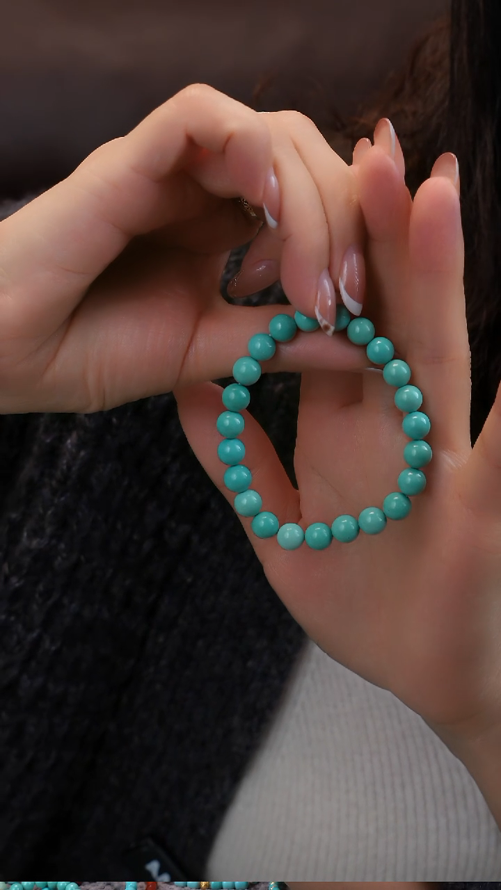 未镶嵌绿松石手链1111