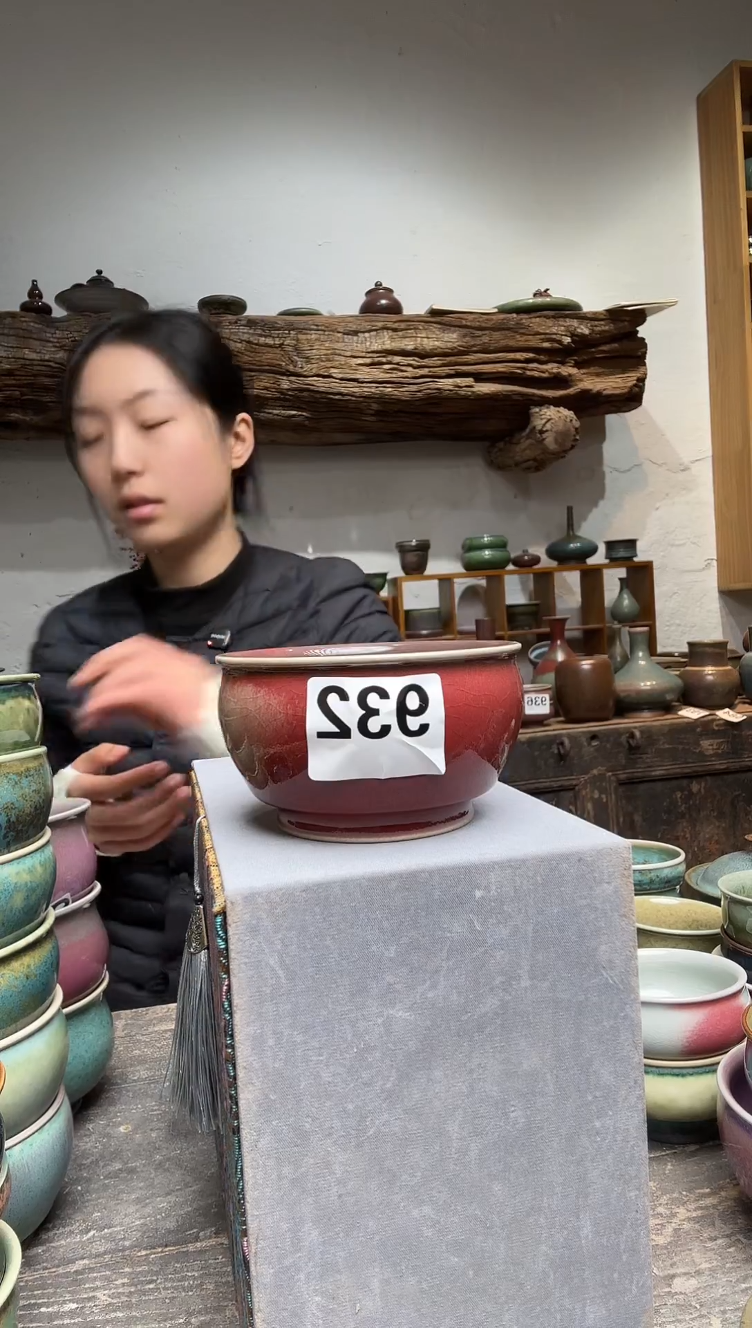 杯子钧瓷?****?蘭山窑手作器物全品932