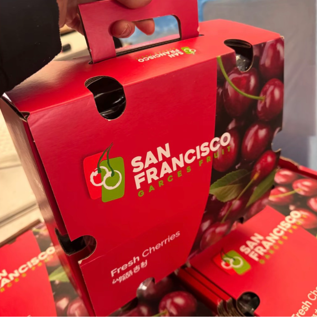 果有约专属 吉制2JDD桑提娜海运进口车厘子净重2-5斤内附果径卡！！桑提娜樱桃智利共和国