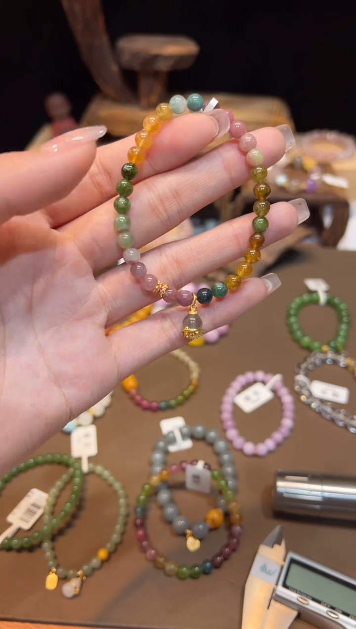 【闪购商品】碧玺手链未镶嵌手饰@@F2798