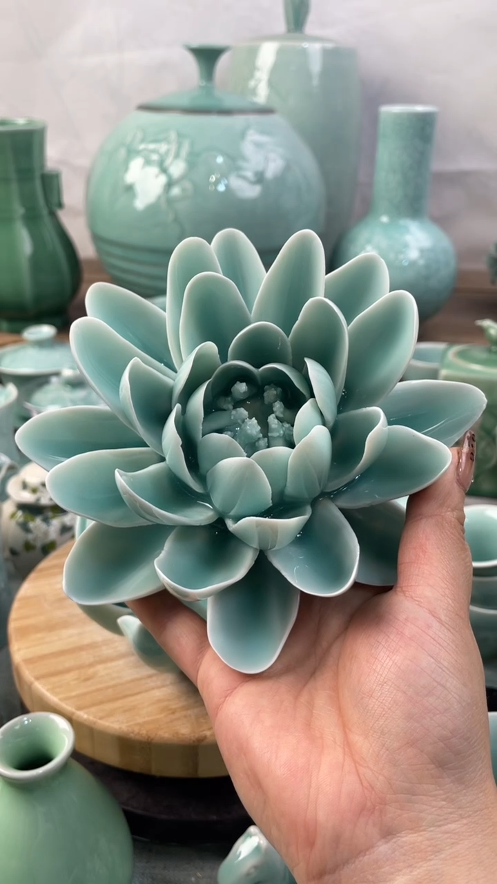 【闪购商品】特价福利 微瑕 慧仙青瓷