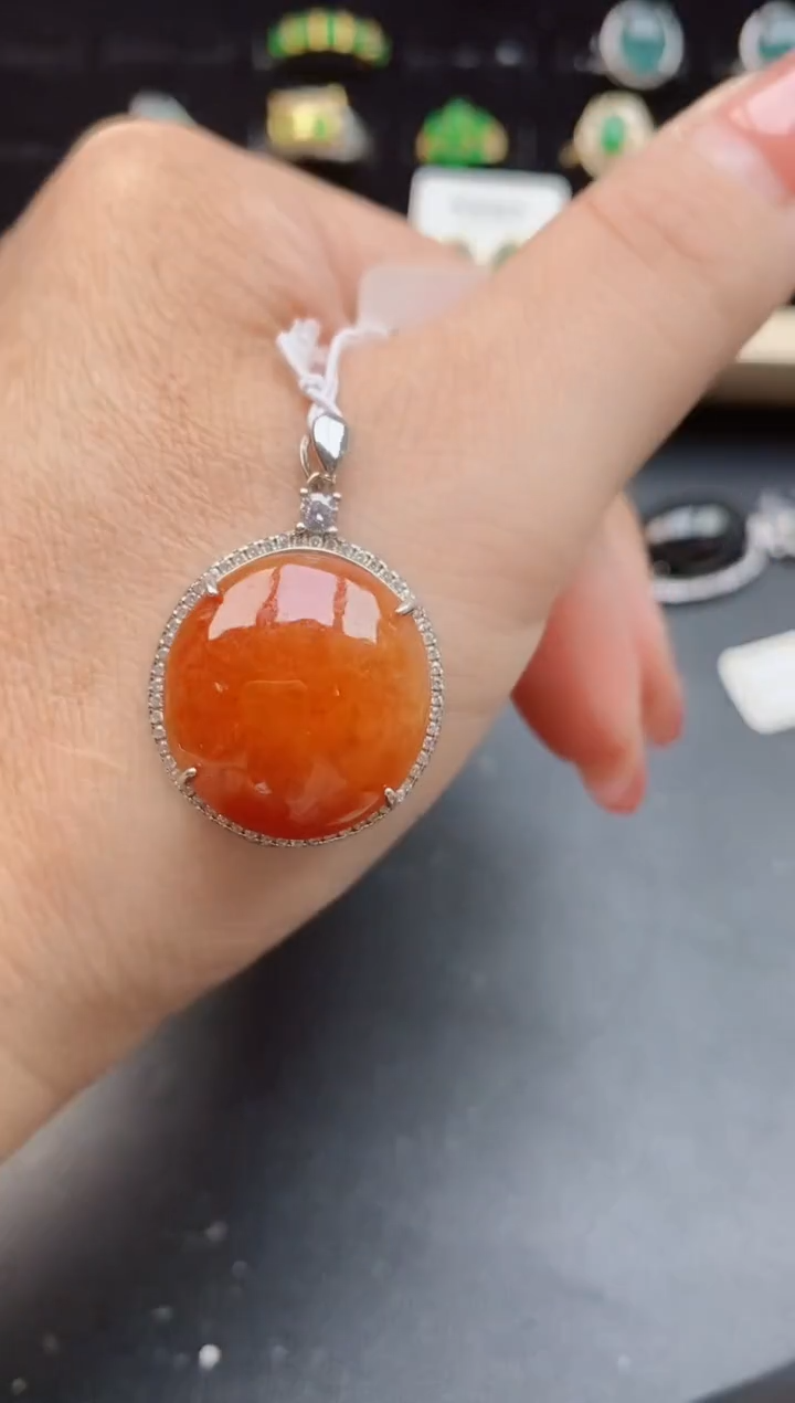 【闪购商品】翡翠颈饰银S925镶嵌1212121