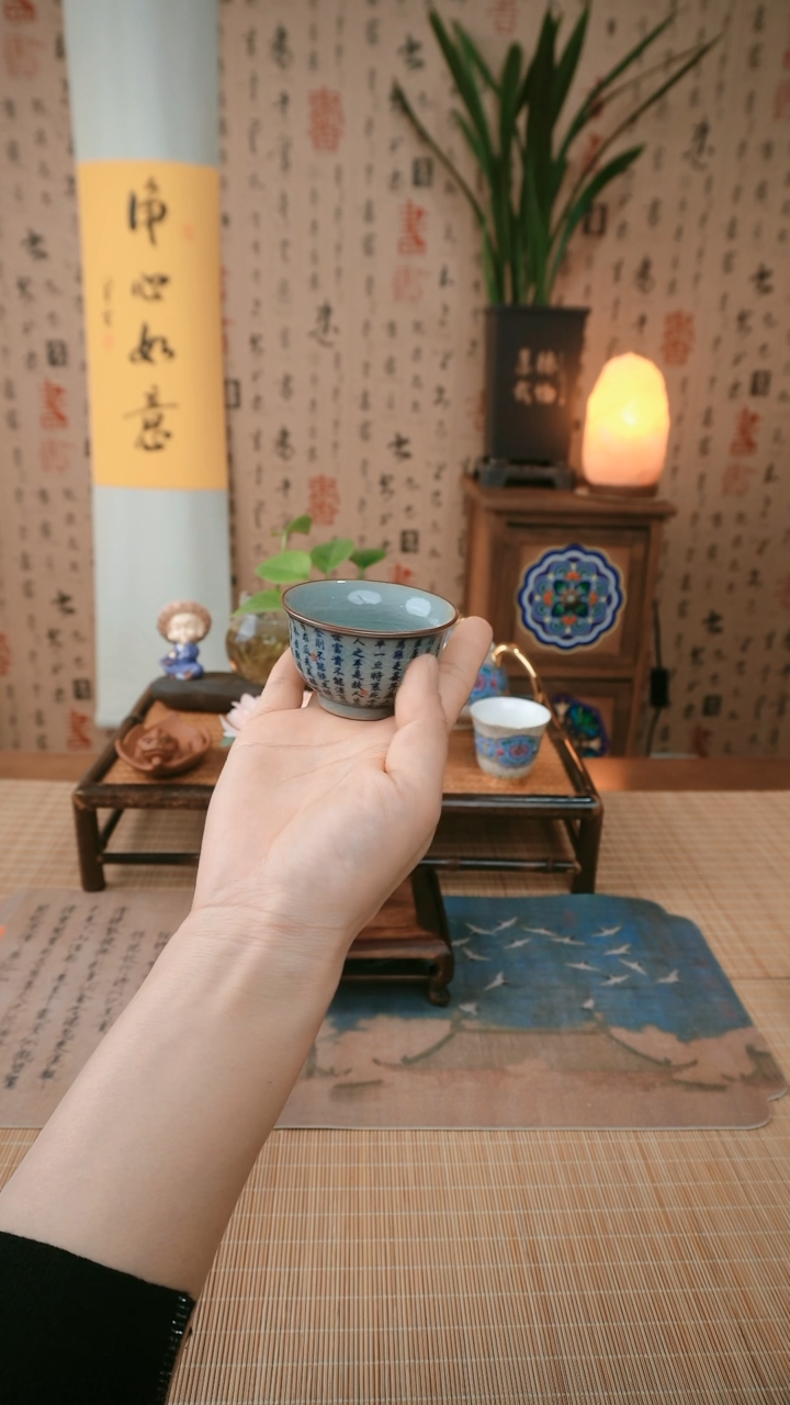 【闪购商品】景德镇青花客杯景德镇青花客杯
