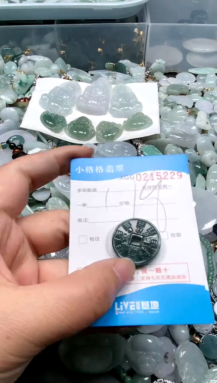 【闪购商品】翡翠颈饰未镶嵌闪购商品0215229