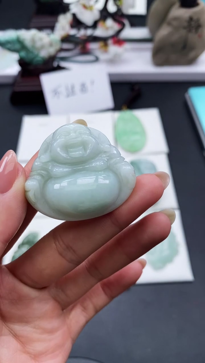 【闪购商品】翡翠颈饰未镶嵌天然缅甸A货翡翠