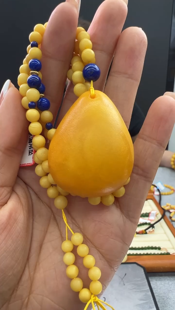 【闪购商品】未镶嵌琥珀颈饰19秒拍号