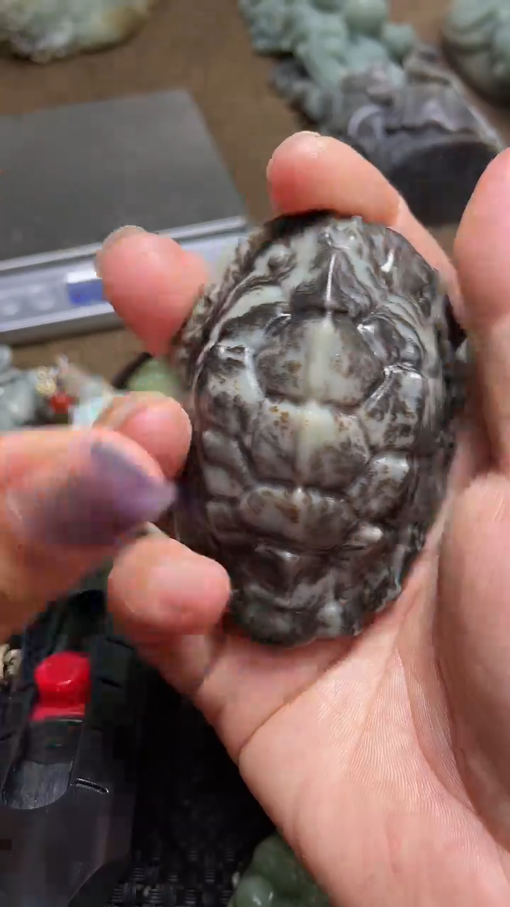 和田玉未镶嵌把件1