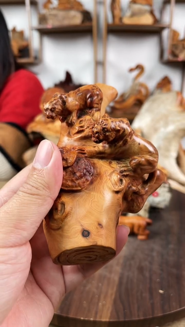 【闪购商品】香榧木木雕太行崖柏材质