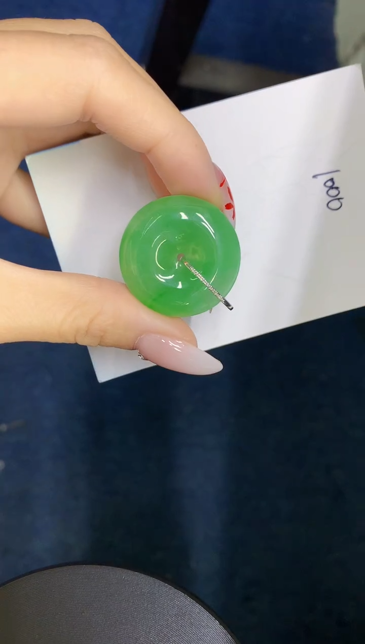 【闪购商品】翡翠颈饰18K金镶嵌00000000000