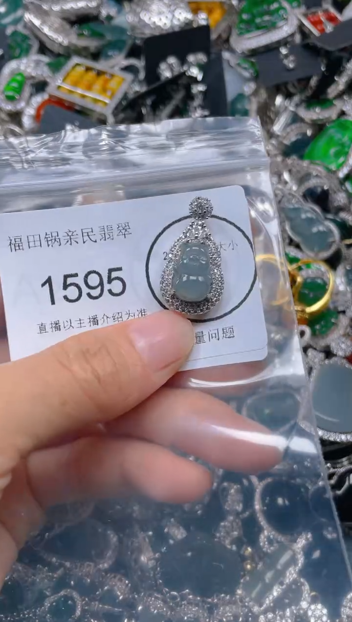 【闪购商品】翡翠吊坠(不含链)未镶嵌1595