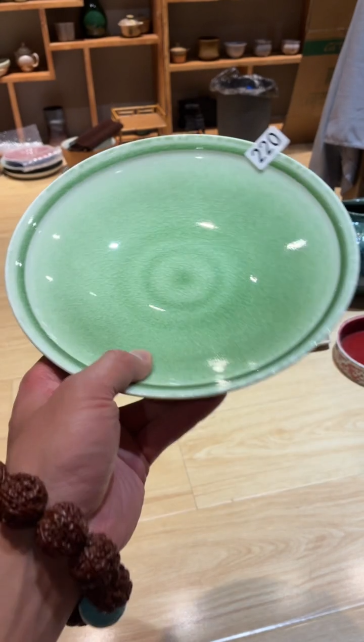 瓷片纸**烟220知否手工盘1个（福利款）