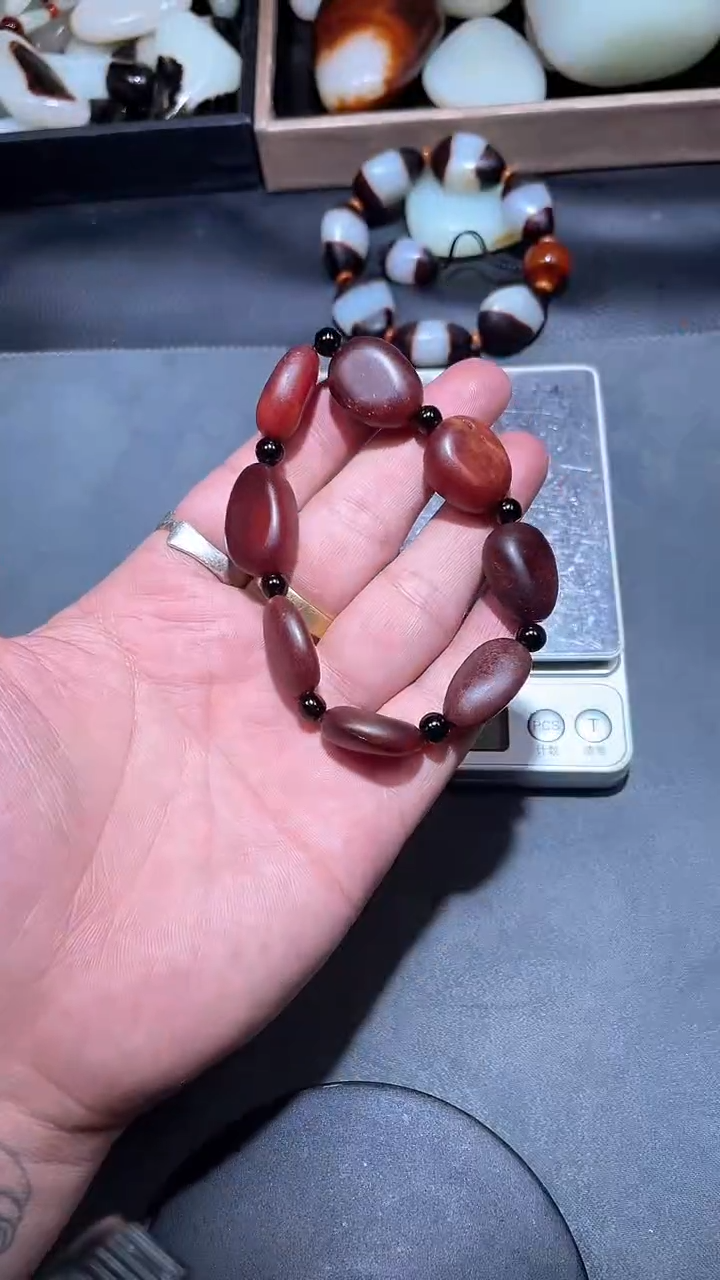 【闪购商品】和田玉手串未镶嵌YL-LL-2.2-10多样性发货