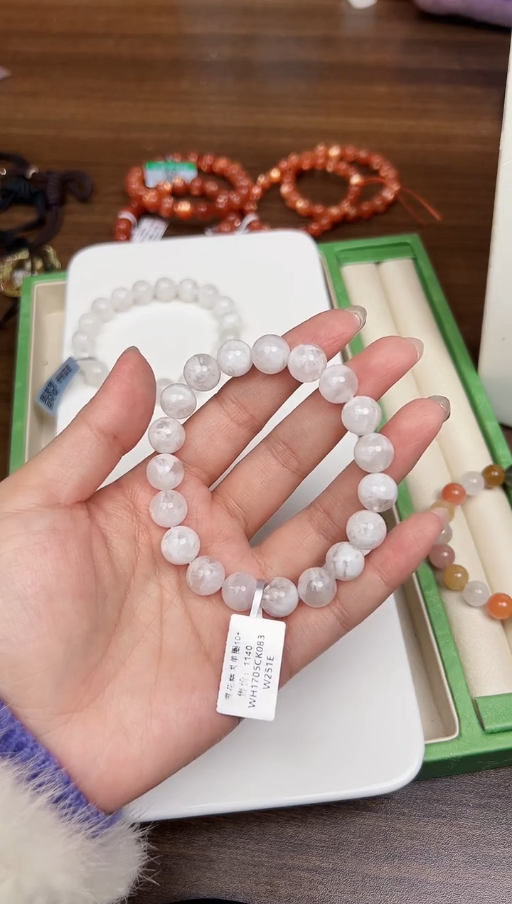 未镶嵌手链水晶悦3908 约10mm