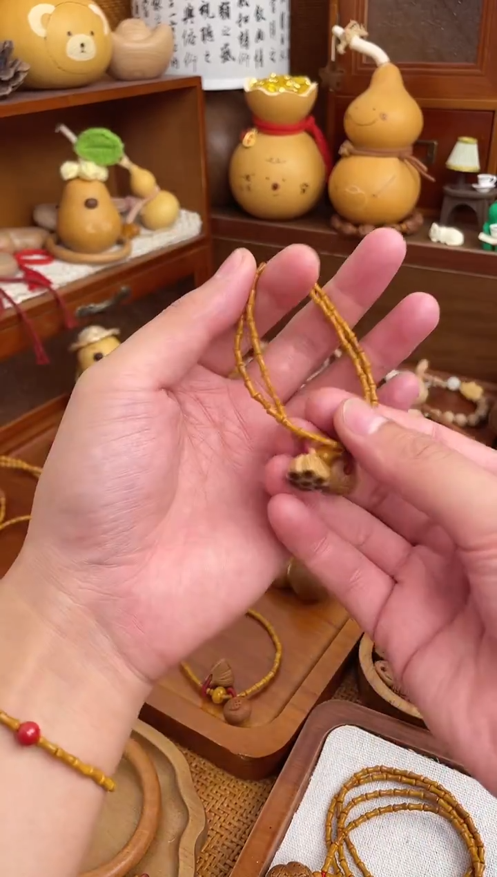 竹节手串一物一拍好运连连双圈