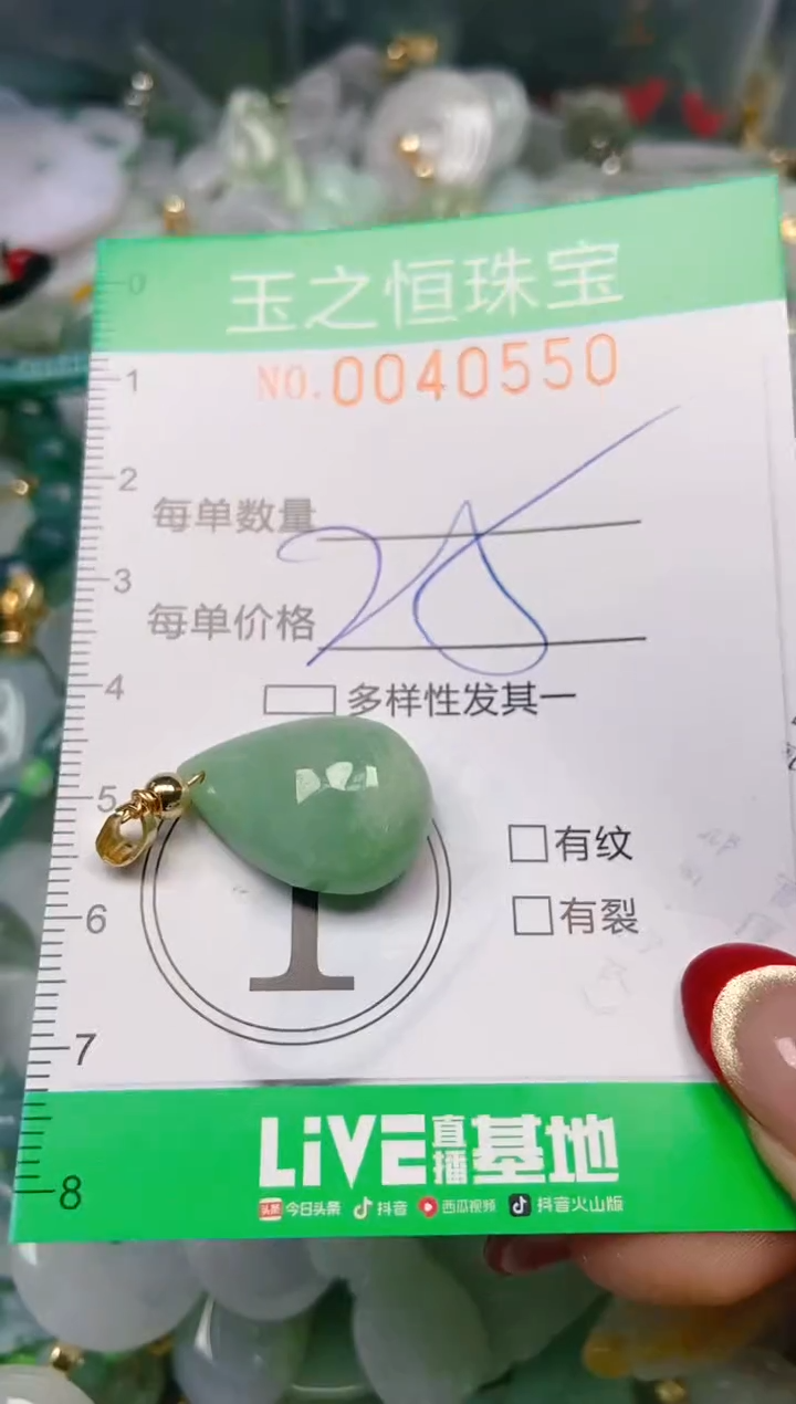 【闪购商品】翡翠颈饰未镶嵌闪购0040550