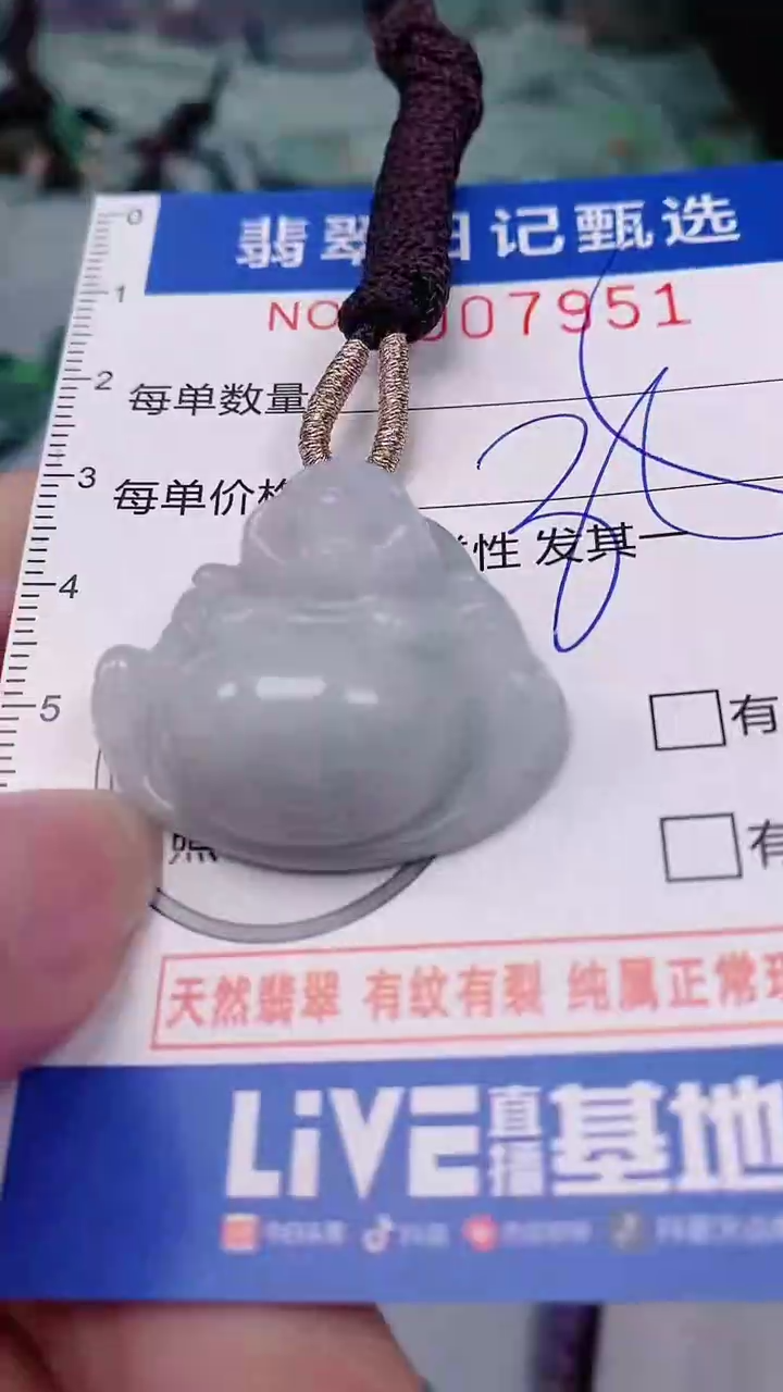 【闪购商品】翡翠颈饰未镶嵌00007951