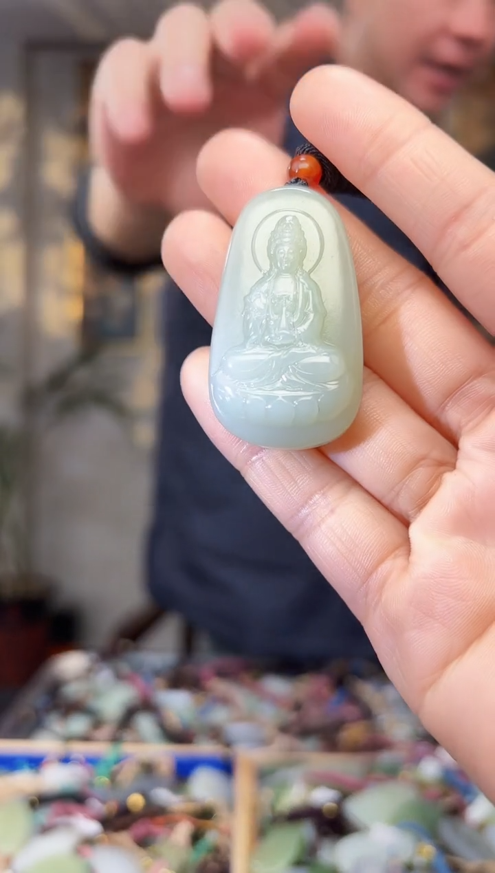 【闪购商品】和田玉颈饰未镶嵌拍一发一