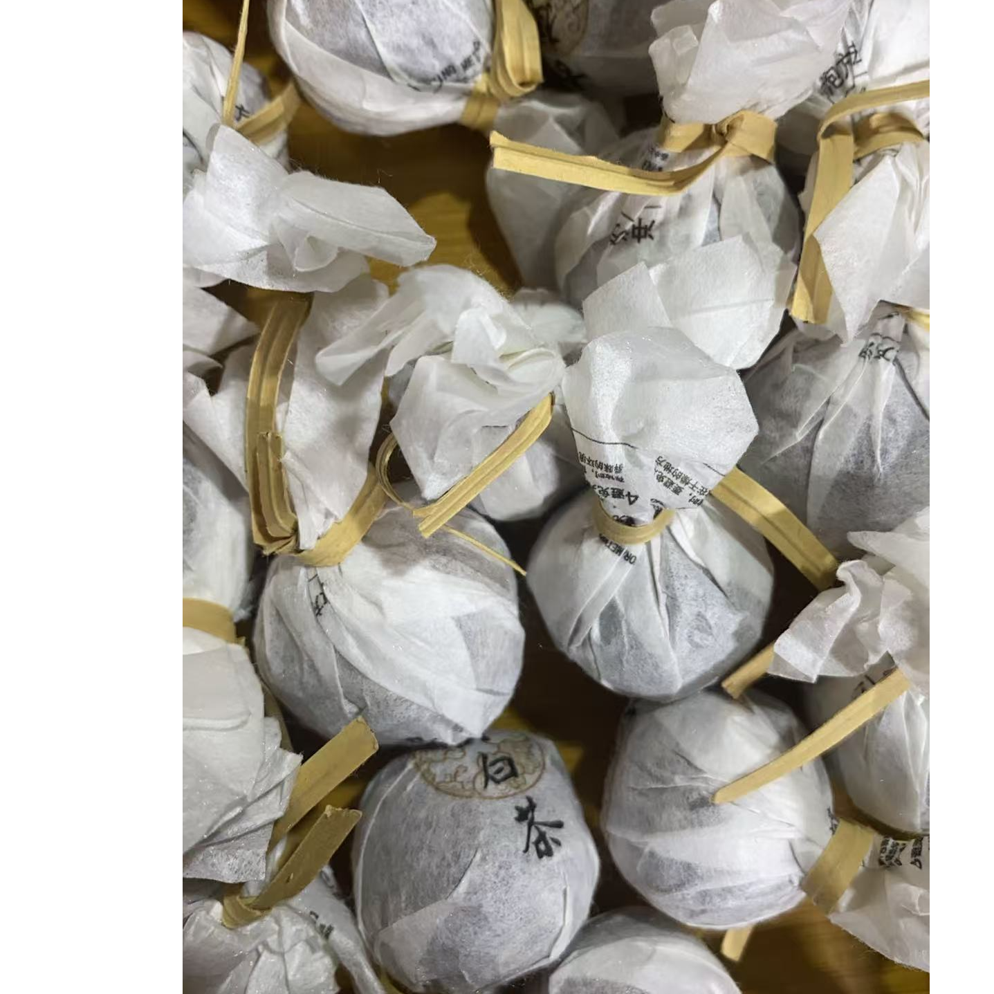 2023年包麦地古树白茶春茶龙珠普洱龙珠8克30颗--【16号】