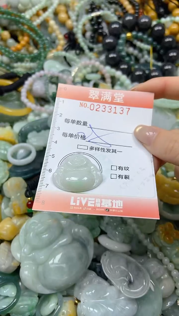 未镶嵌挂件翡翠闪购0233137