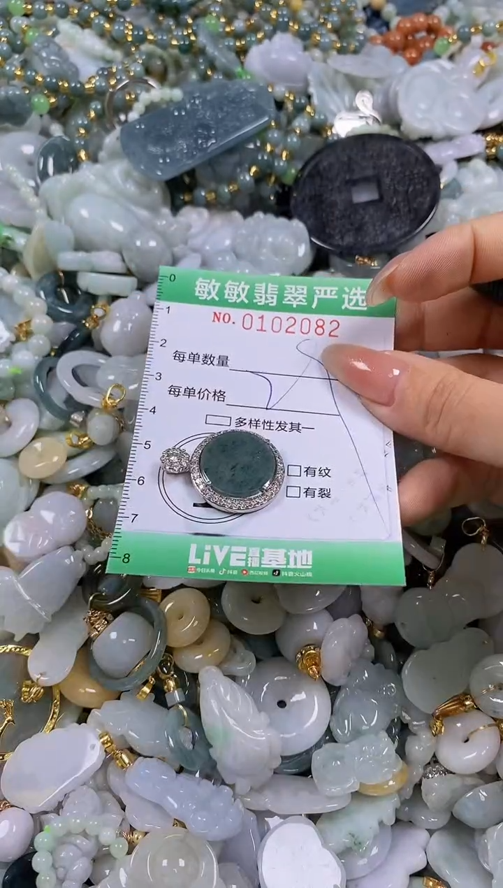 【闪购商品】翡翠颈饰未镶嵌闪购链接01012082