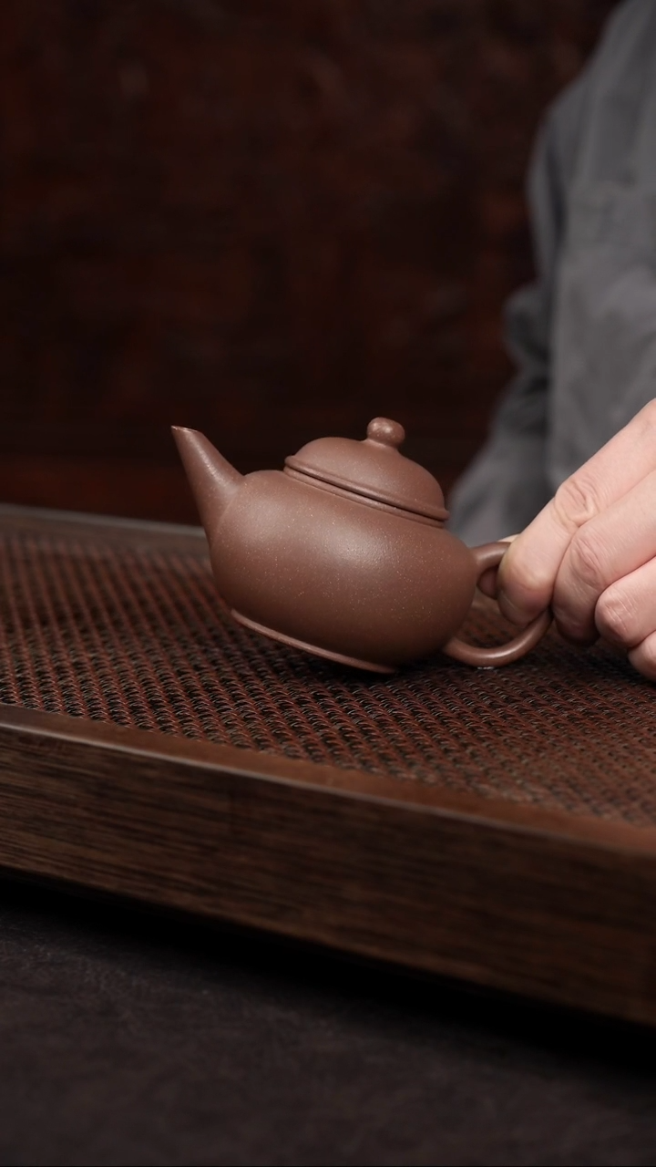 【闪购商品】紫砂茶壶老紫泥水平