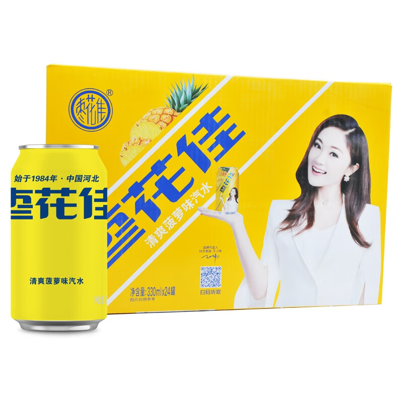 枣花佳菠萝味汽水/箱