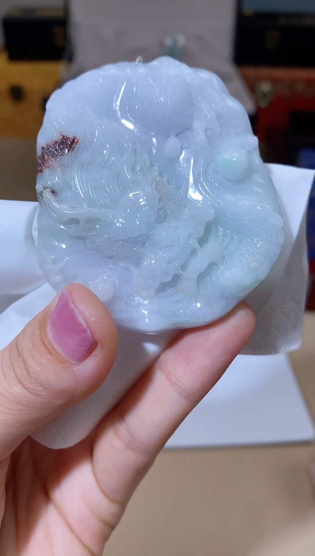 【闪购商品】翡翠颈饰未镶嵌天然A货翡翠