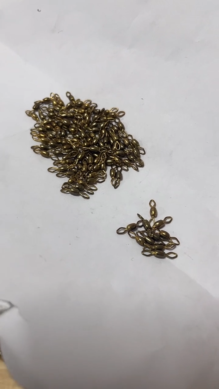 1.1cm  美式菱形八字环   10g