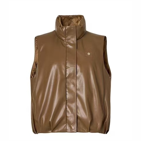 【长白山白鹅绒】GXO 2025冬季新款皮羽绒马甲WT0118