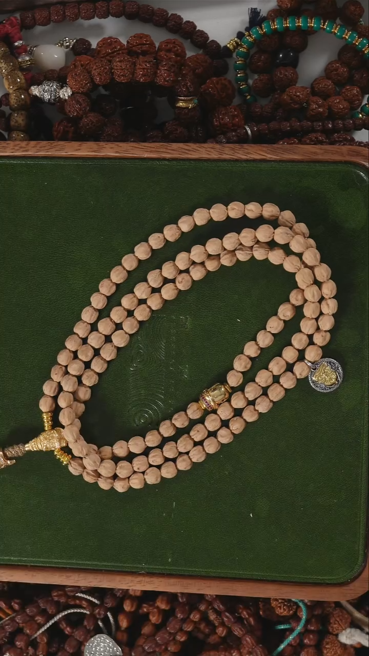 柏香籽/百香籽吊坠热振超稀缺大尺寸原桩搭配百香长串7+