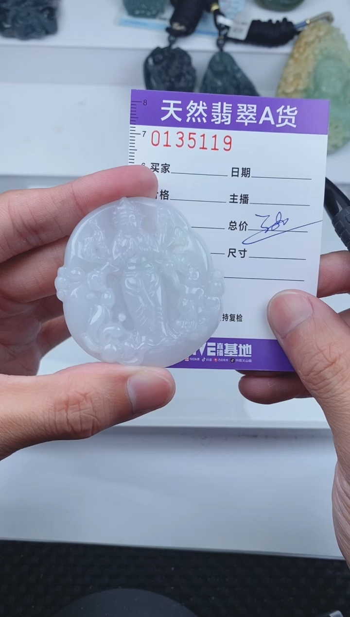 【闪购商品】翡翠颈饰未镶嵌       119