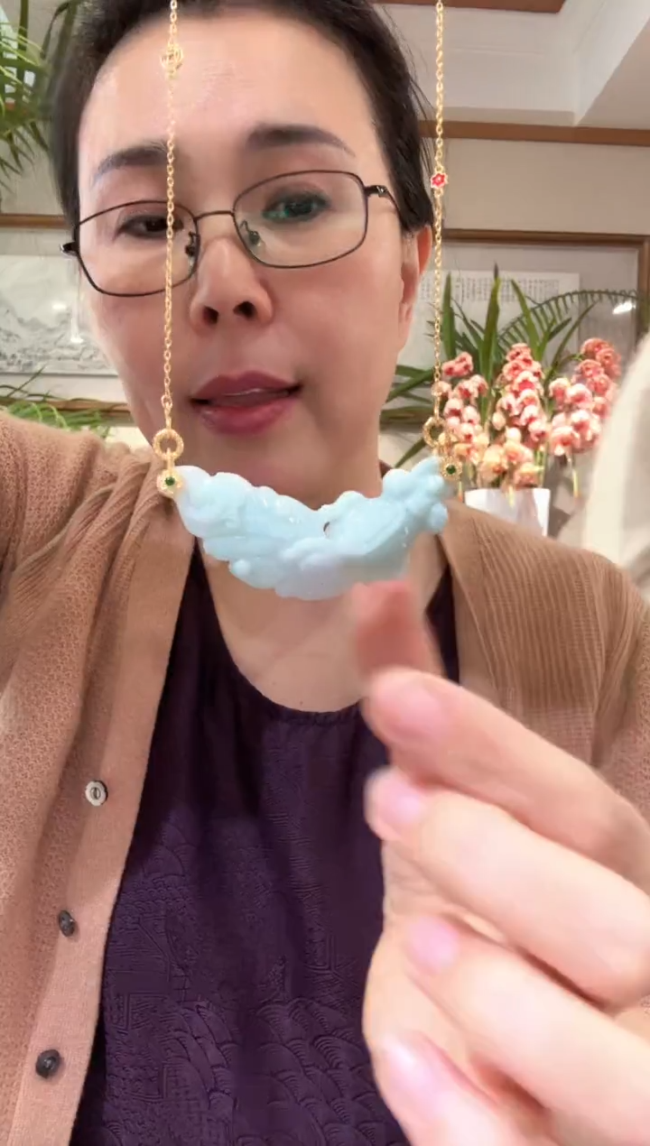 【闪购商品】翡翠颈饰未镶嵌国风