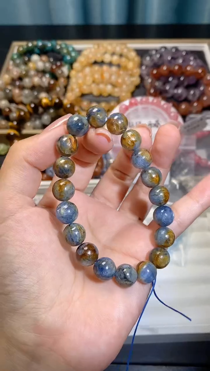 【闪购商品】水晶手串未镶嵌蓝晶石045