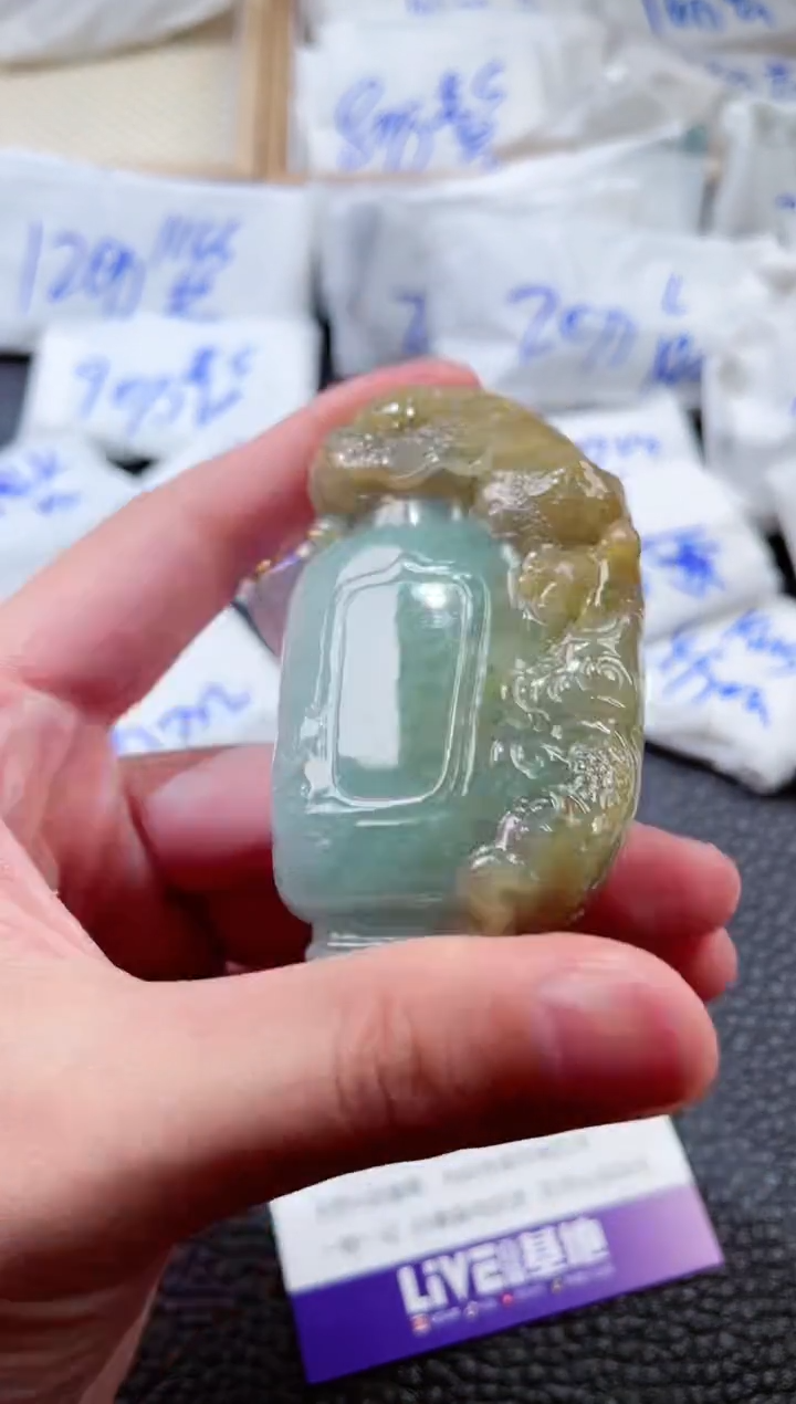 翡翠未镶嵌颈饰00004938